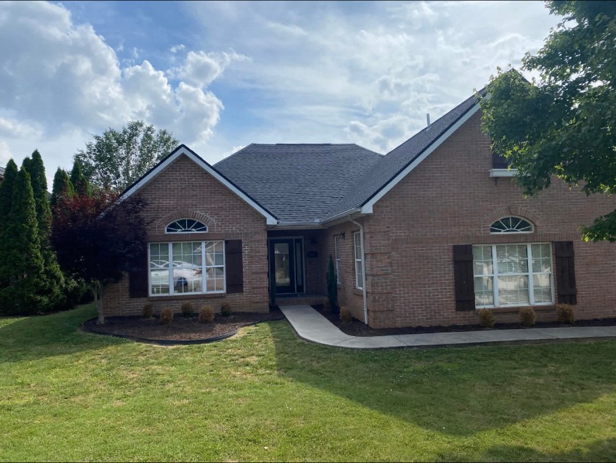 After — Full roof tear-off and re-roof
