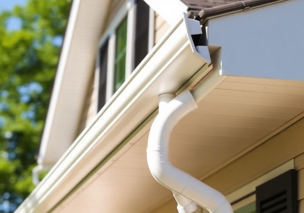 After — Seamless gutters with leaf guards