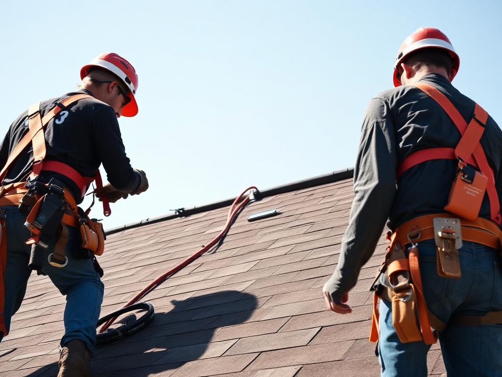 Roofing work by HRC in Maryville TN