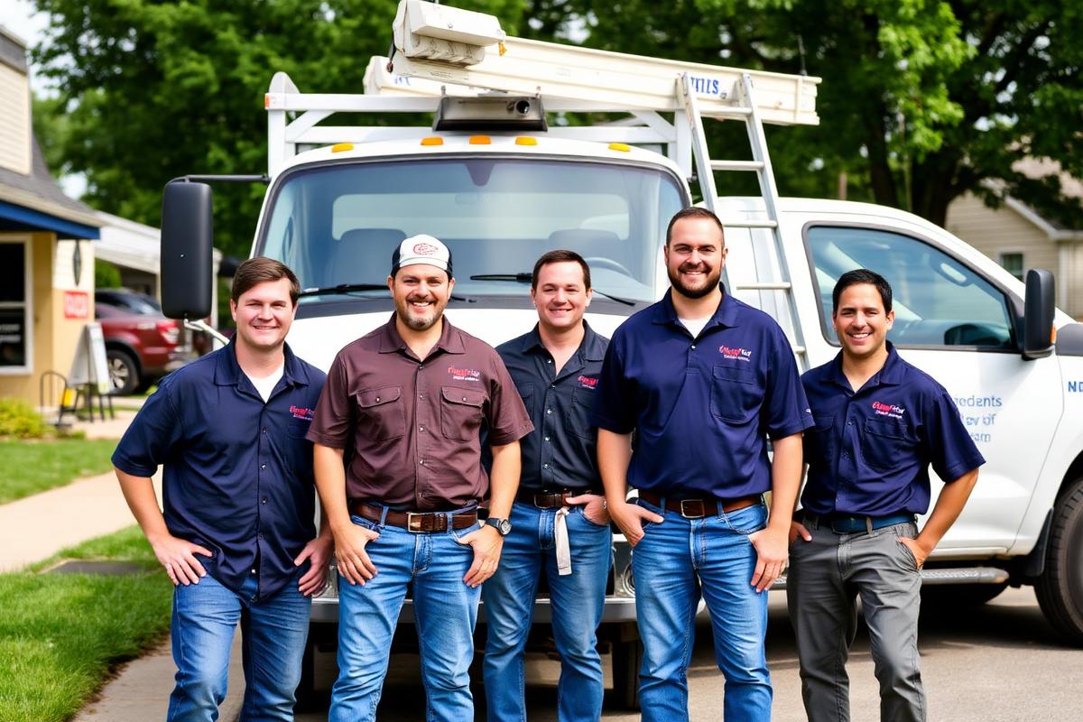 The HRC Roofing, Gutters & Siding crew in Maryville, Tennessee